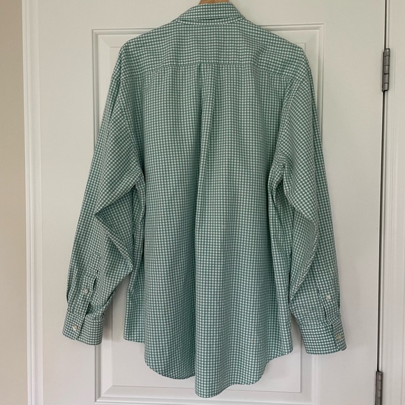 Vineyard Vines Men's Murray Button Down Shirt  XL Mint Green White - Picture 5 of 8